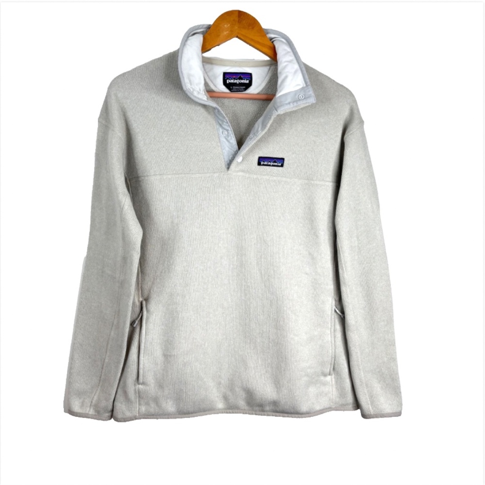 Patagonia Cream Teddy Jacket